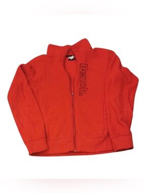 Boys Bench Red Zip Hoodie Jacket Youth Size 14